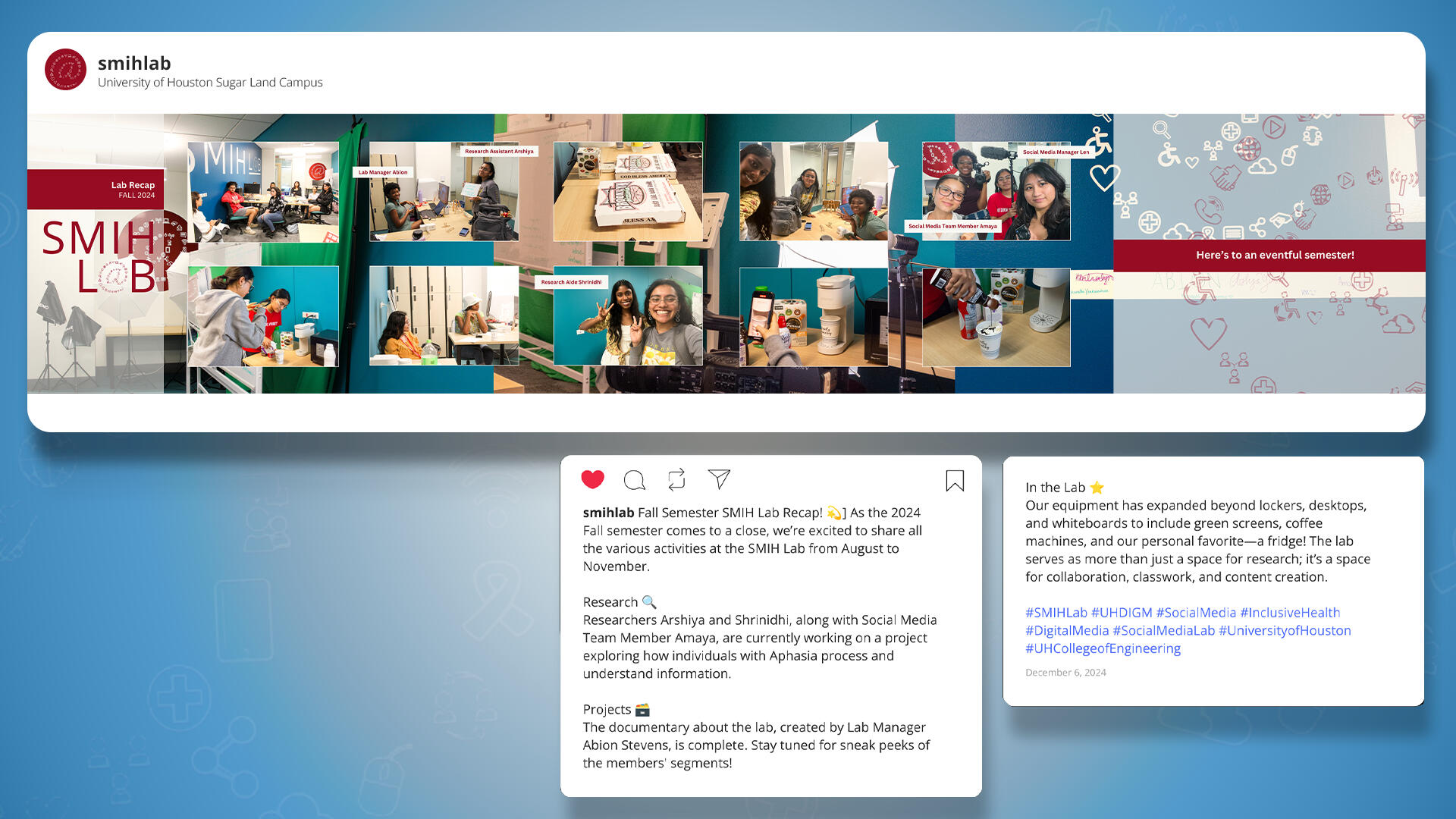 SMIH Lab: Project & Lab Recap