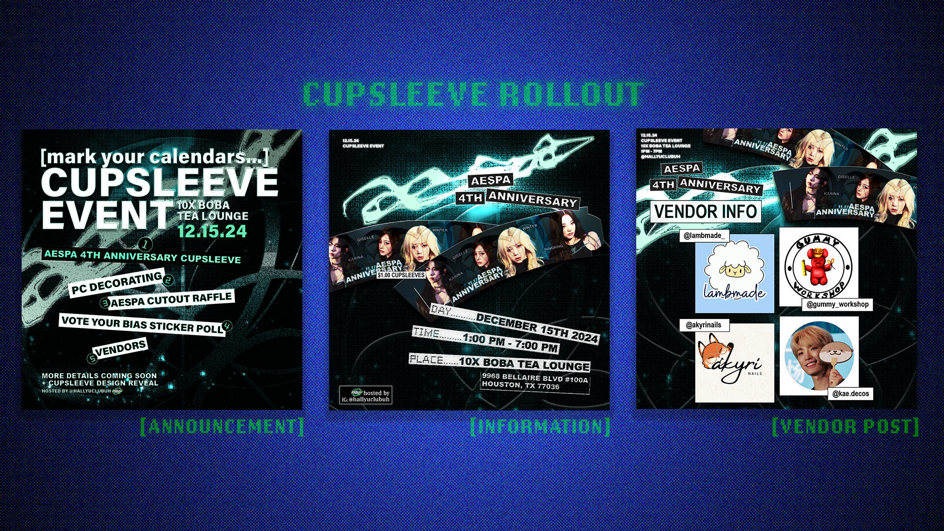 Hallyu: Cupsleeve Rollout Hallyu: Cupsleeve Rollout